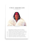 FIRST AMERICAN | Museum Print