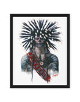 DOG SOLDIER II | Framed Canvas Print