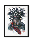 DOG SOLDIER II | Framed Canvas Print