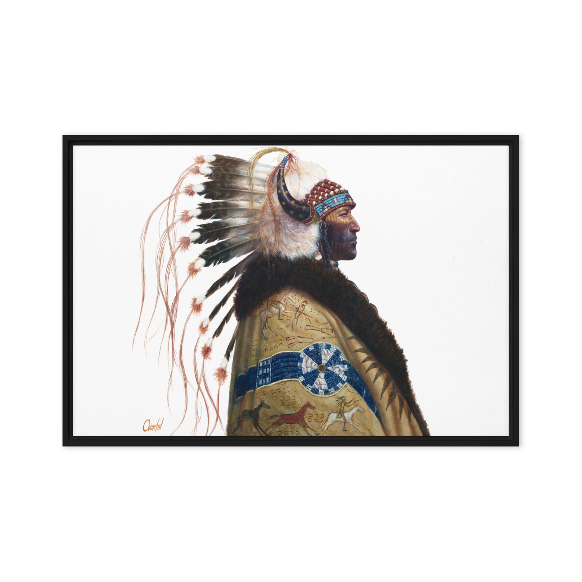 UNCONQUERABLE | Framed Canvas Print