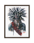 DOG SOLDIER II | Framed Canvas Print