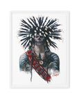 DOG SOLDIER II | Framed Canvas Print