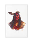 BLOOD KING | Framed Canvas Print