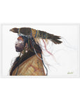 SPOTTED EAGLE | Framed Canvas Print