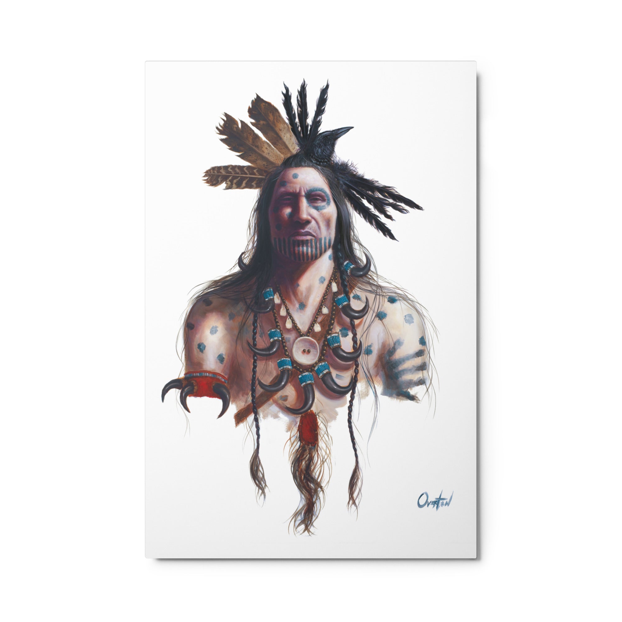 CROW HORSE | Metal Print