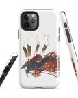 BRAVE WOLF AND THE MEDICINE HAWK | Tough iPhone Case