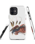 BRAVE WOLF AND THE MEDICINE HAWK | Tough iPhone Case