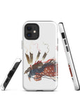 BRAVE WOLF AND THE MEDICINE HAWK | Tough iPhone Case