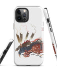 BRAVE WOLF AND THE MEDICINE HAWK | Tough iPhone Case