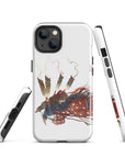 BRAVE WOLF AND THE MEDICINE HAWK | Tough iPhone Case