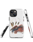 BRAVE WOLF AND THE MEDICINE HAWK | Tough iPhone Case