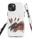 BRAVE WOLF AND THE MEDICINE HAWK | Tough iPhone Case