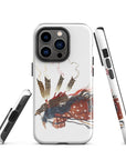 BRAVE WOLF AND THE MEDICINE HAWK | Tough iPhone Case