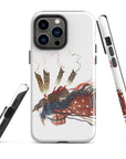 BRAVE WOLF AND THE MEDICINE HAWK | Tough iPhone Case