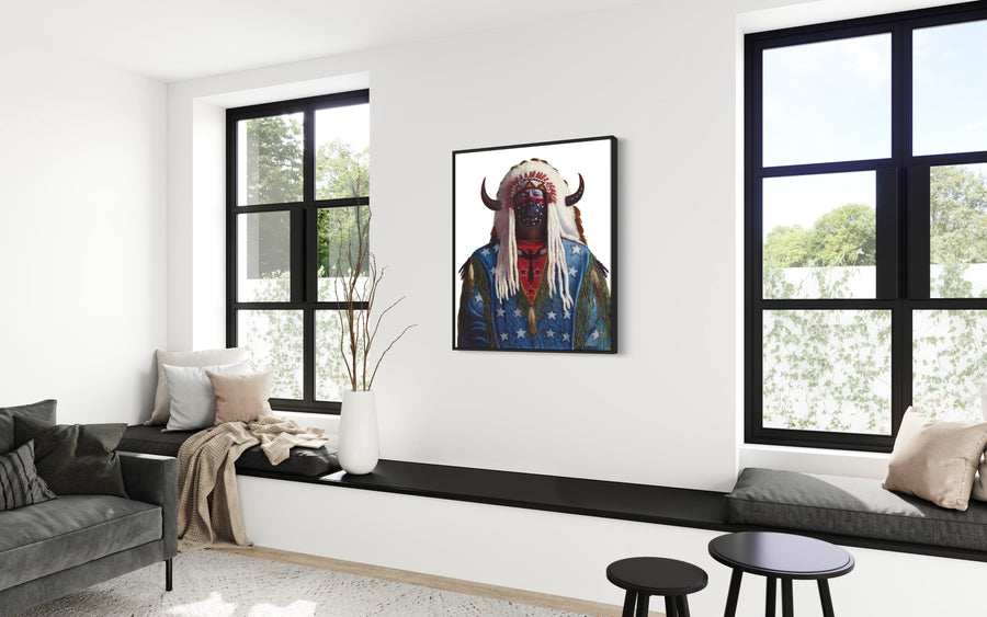 BLACK EAGLE | Luxe Collection Canvas Print