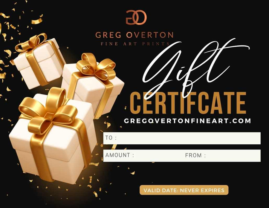 Greg Overton Fine Art Gift Card