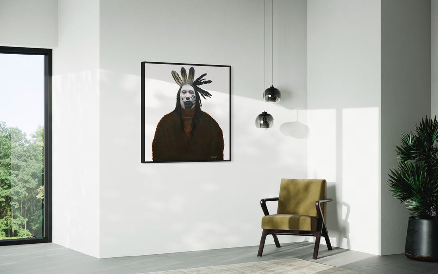 BLACK HAND | Luxe Collection Canvas Print