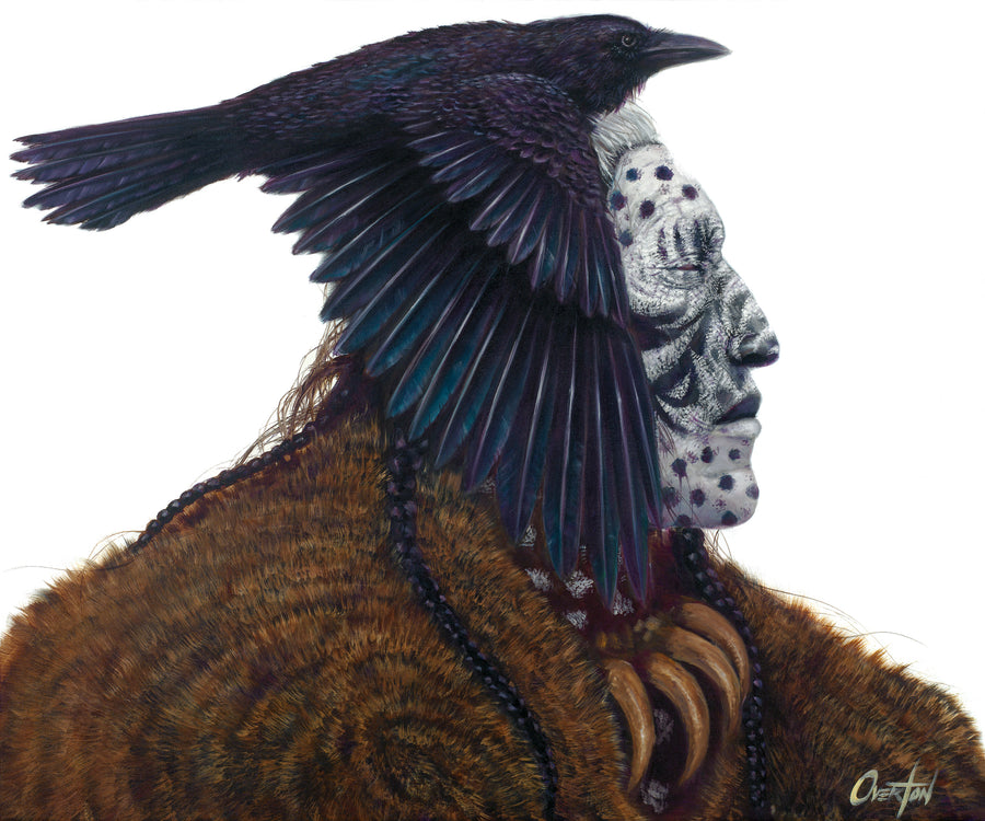 GHOST RAVEN | Hand Signed Print