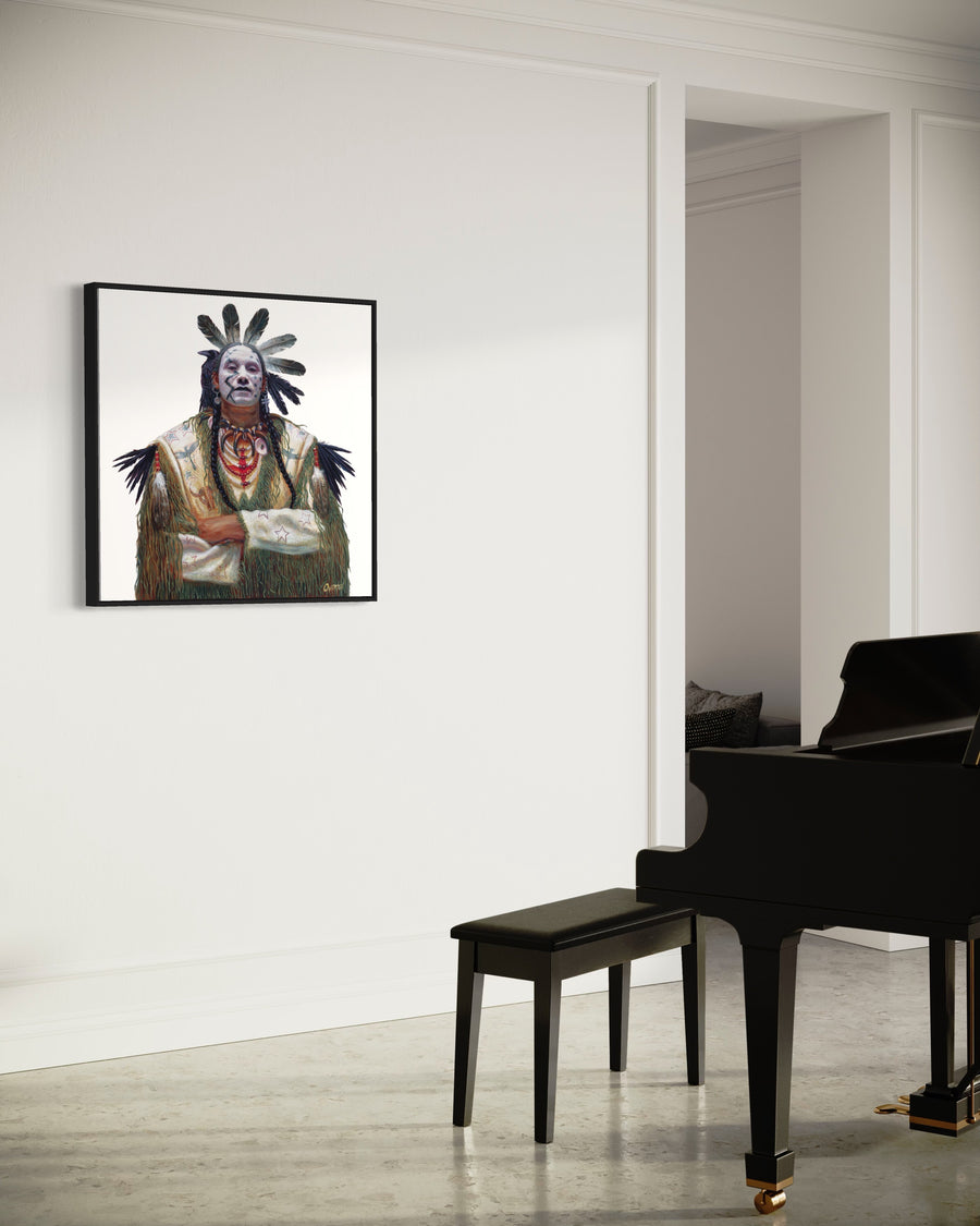 NIGHT CROW | Luxe Collection Canvas Print