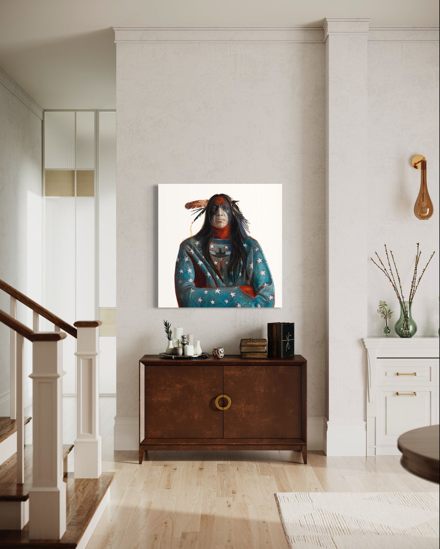 BLACK BIRD | Luxe Collection Canvas Print