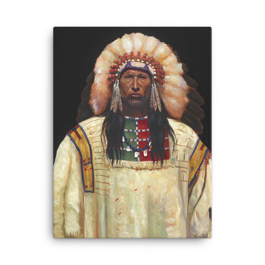 MATO TOPÉ (FOUR BEARS) | Canvas Print