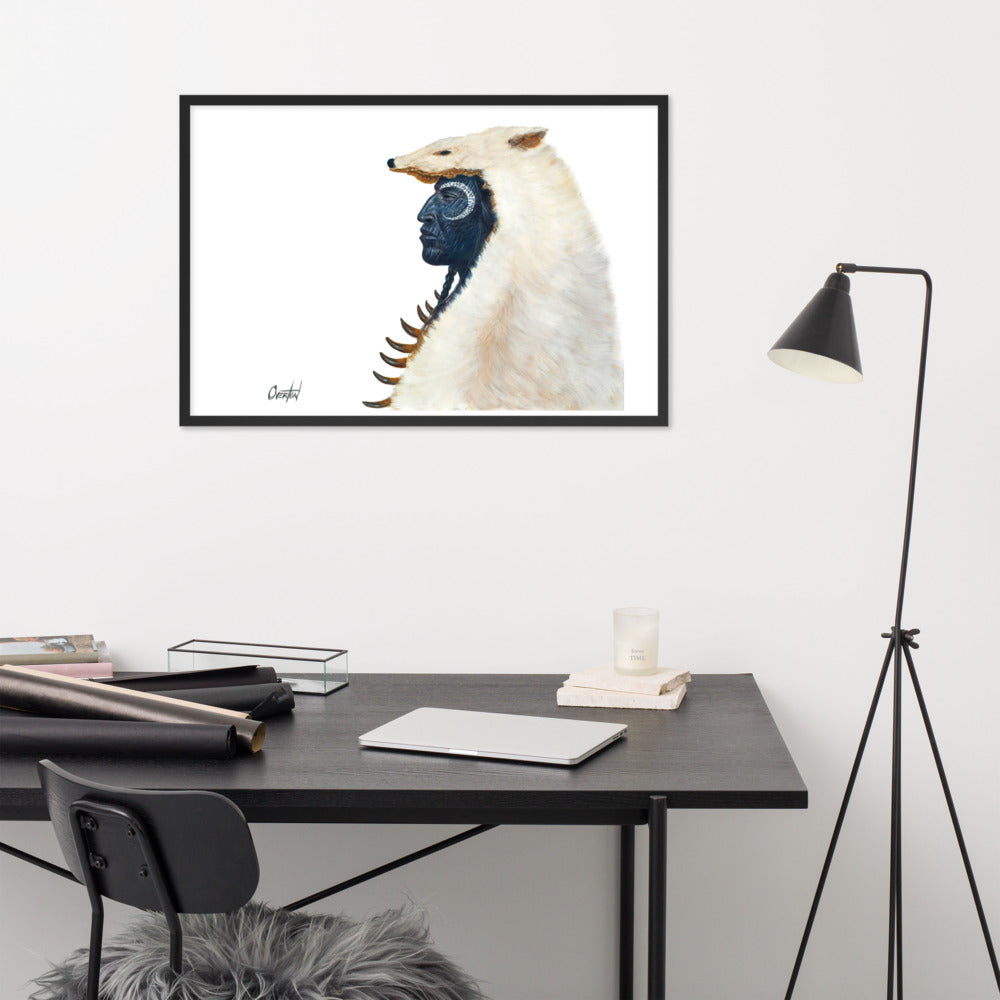 IRON WOLF | Framed Fine Art Print