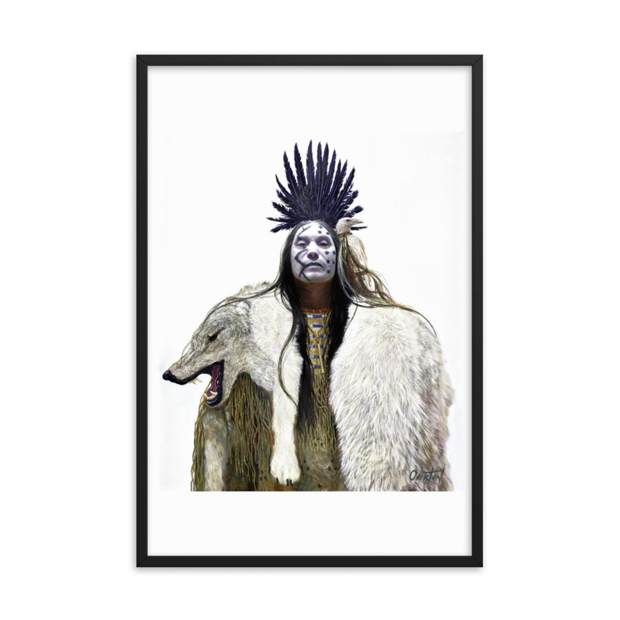 WOLF KING | Framed Fine Art Print