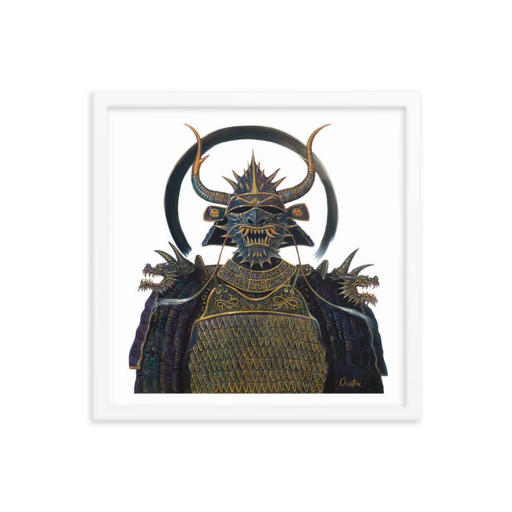 THE BLACK DRAGON | Framed Fine Art Print