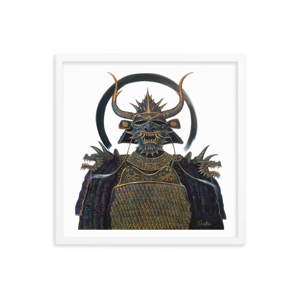 THE BLACK DRAGON | Framed Fine Art Print