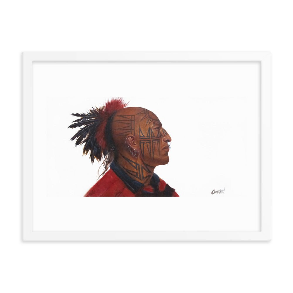 KILLS FIRST | Framed Fine Art Print