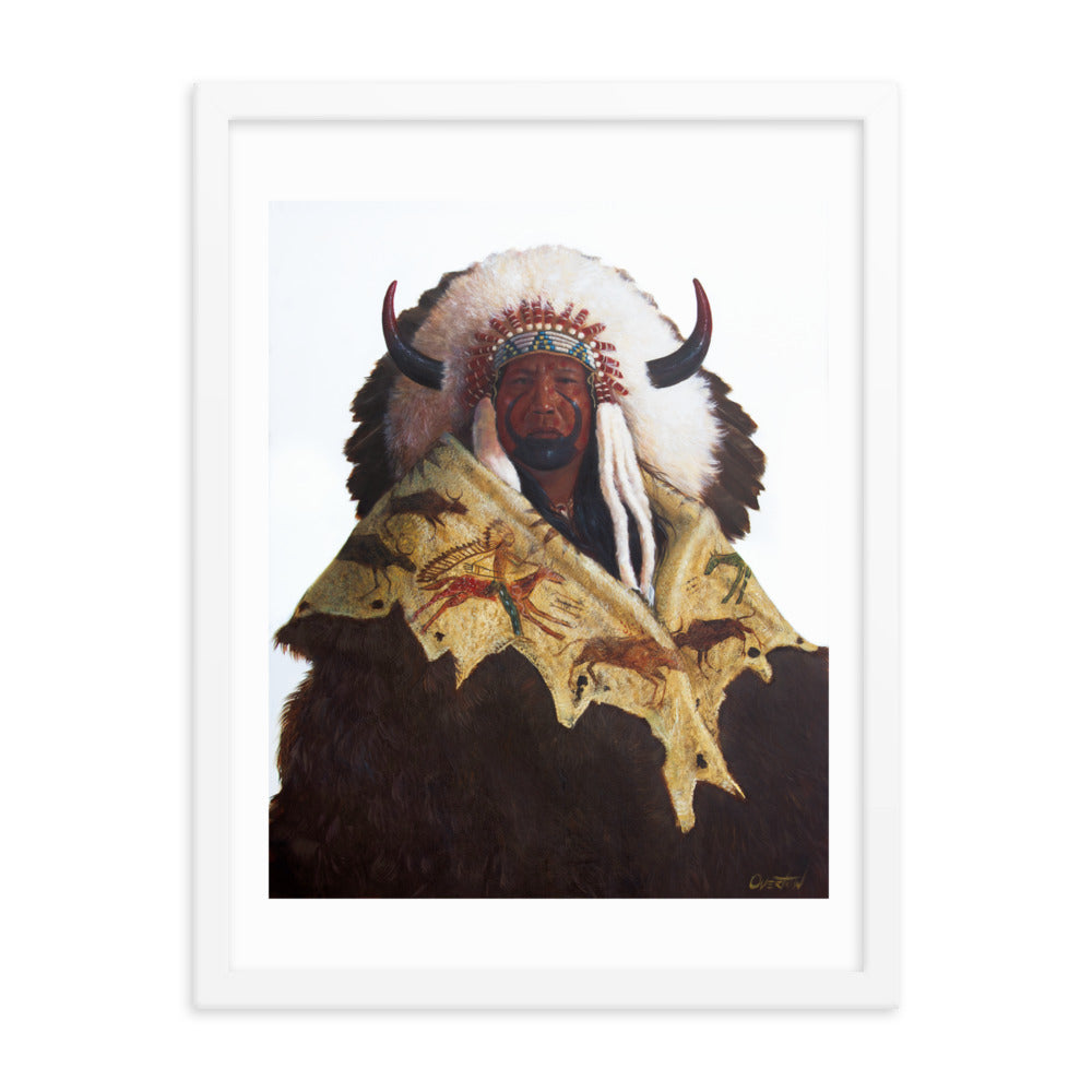 ONE BULL | Framed Fine Art Print