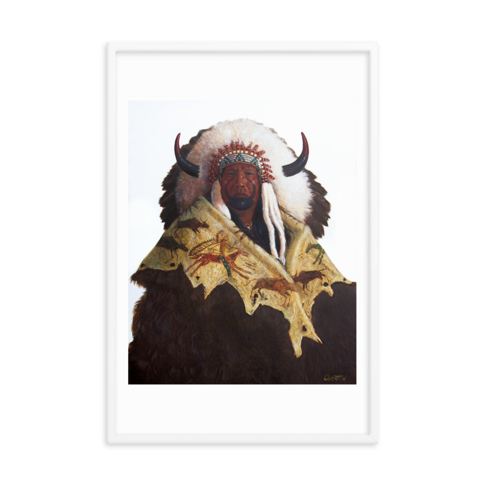 ONE BULL | Framed Fine Art Print