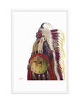 ROMAN NOSE | Framed Fine Art Print