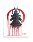 BLACK WHIRLWIND SAMURAI | Fine Art Print