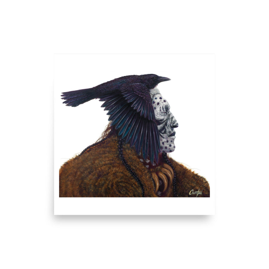 GHOST RAVEN | Fine Art Print
