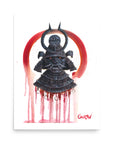 BLACK WHIRLWIND SAMURAI | Fine Art Print