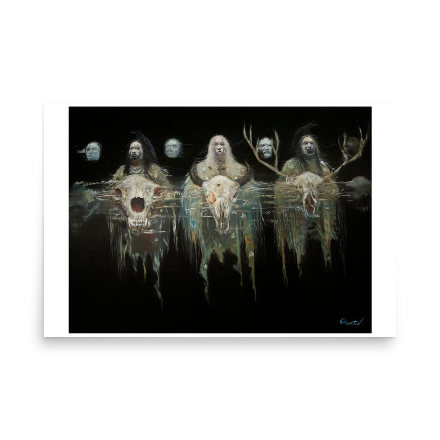 GHOSTS OF WOUNDED KNEE | Fine Art Print
