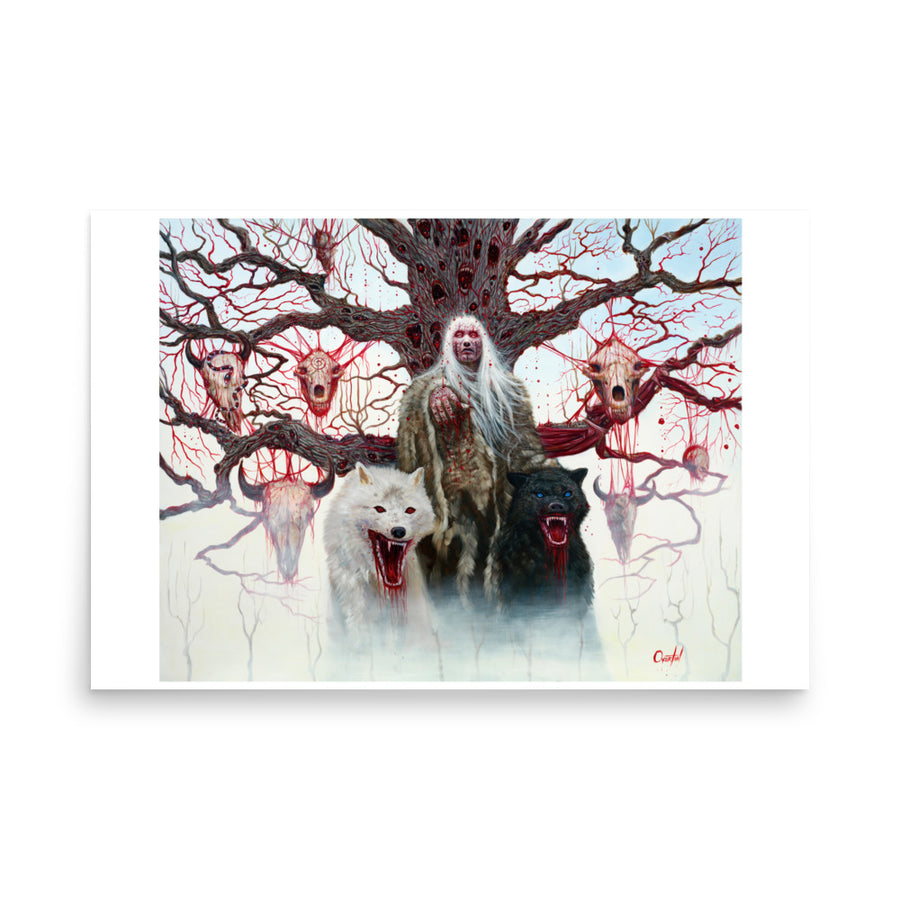 TREE OF BLOOD AND SOULS | Fine Art Print