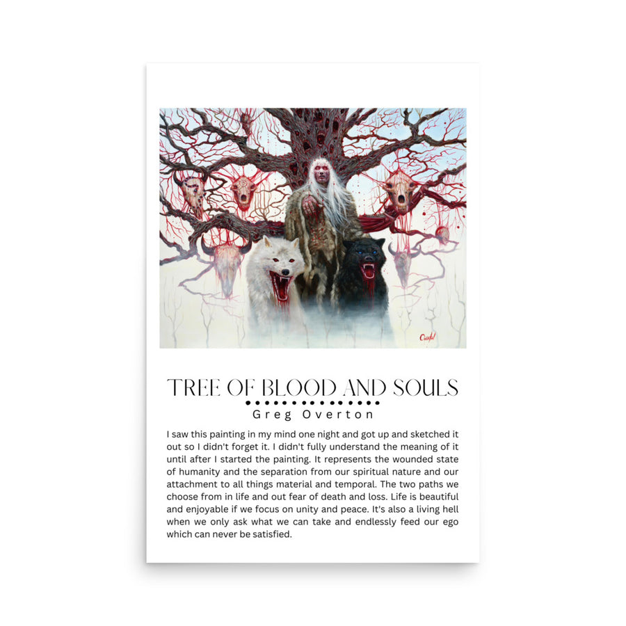 TREE OF BLOOD AND SOULS | Museum Print