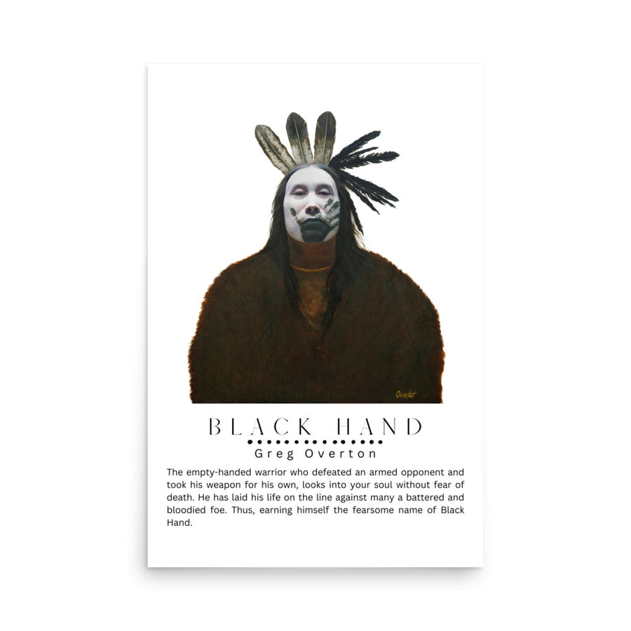 BLACK HAND | Museum Print
