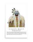 GHOST WOLF | Museum Print