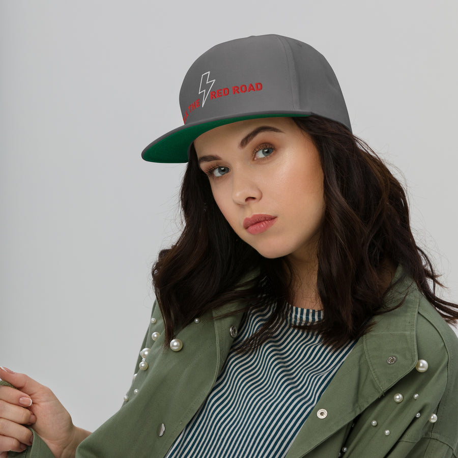 WALK THE RED ROAD | Flat Bill Cap