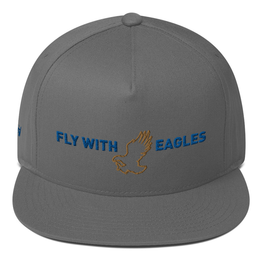 FLY WITH EAGLES | Flat Bill Cap