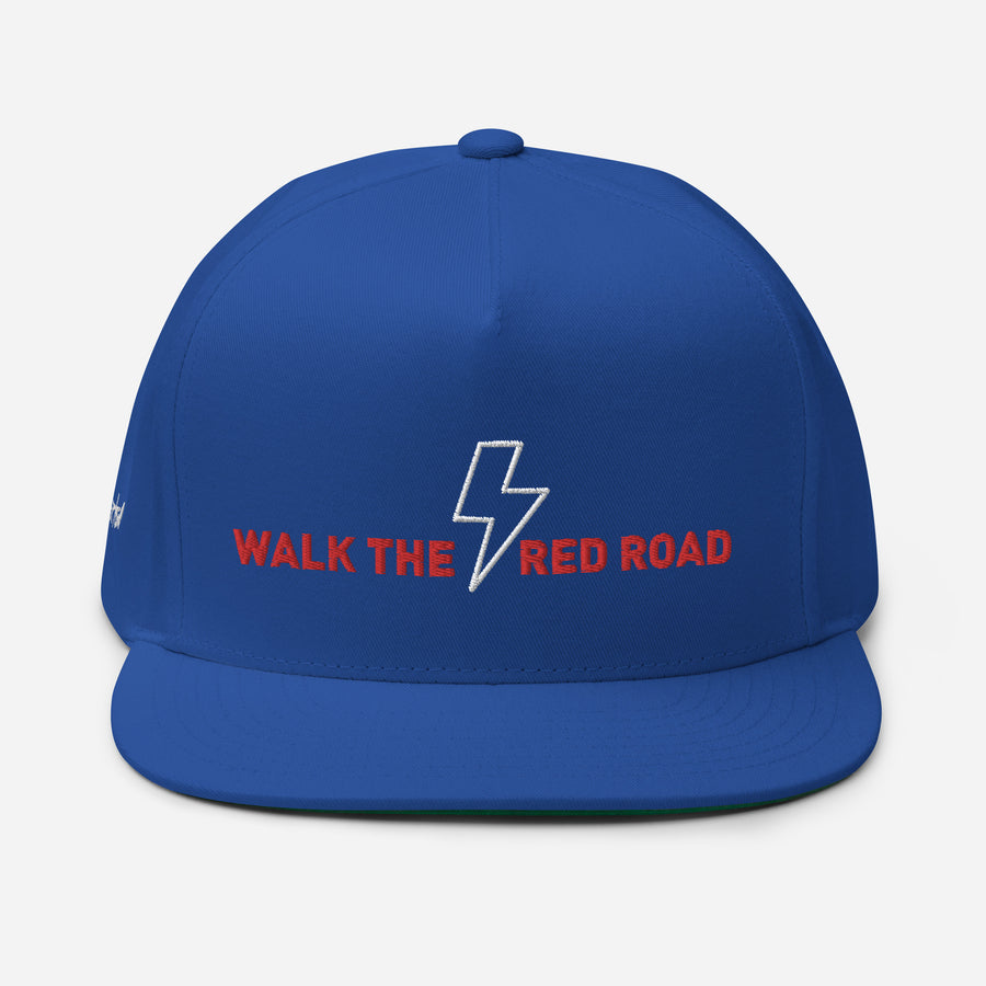 WALK THE RED ROAD | Flat Bill Cap