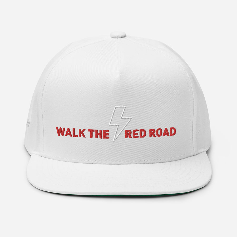 WALK THE RED ROAD | Flat Bill Cap
