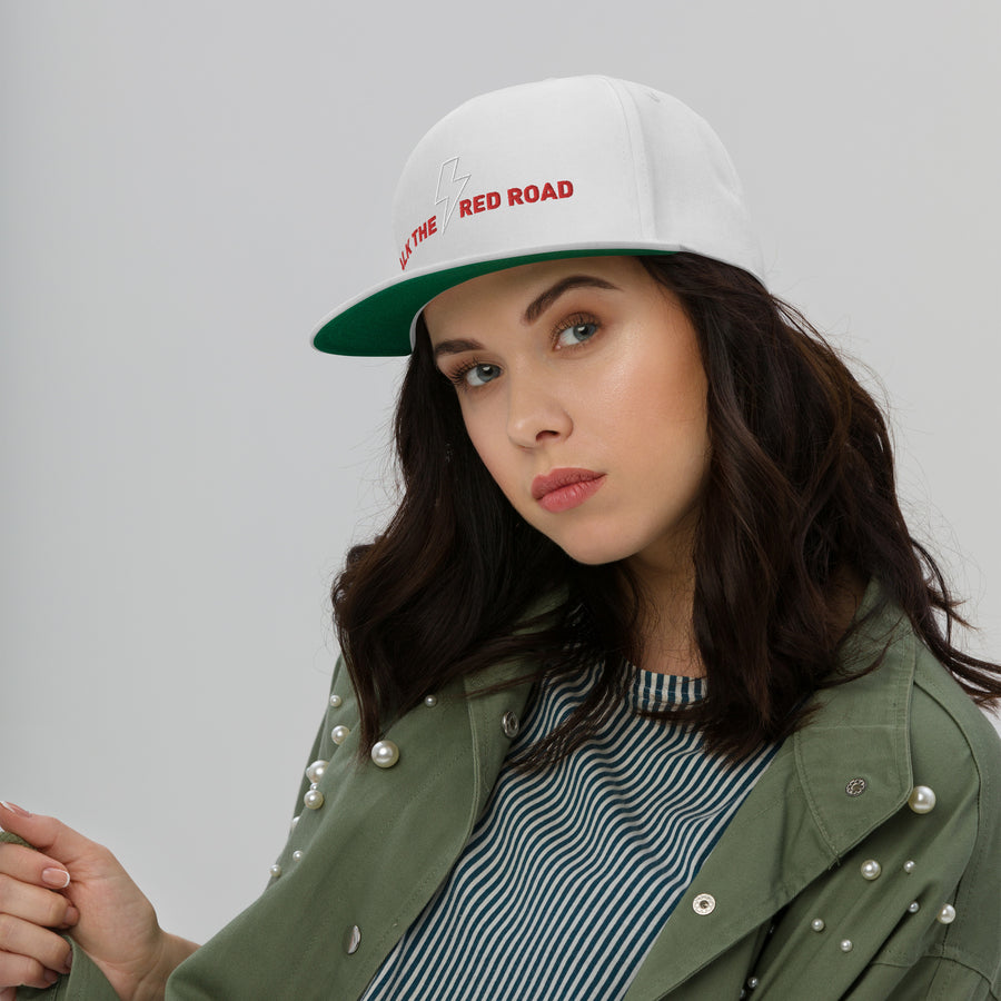 WALK THE RED ROAD | Flat Bill Cap
