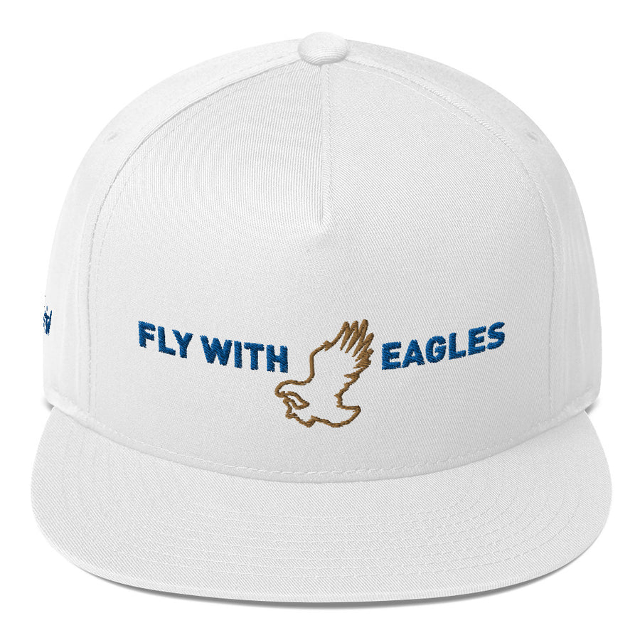 FLY WITH EAGLES | Flat Bill Cap