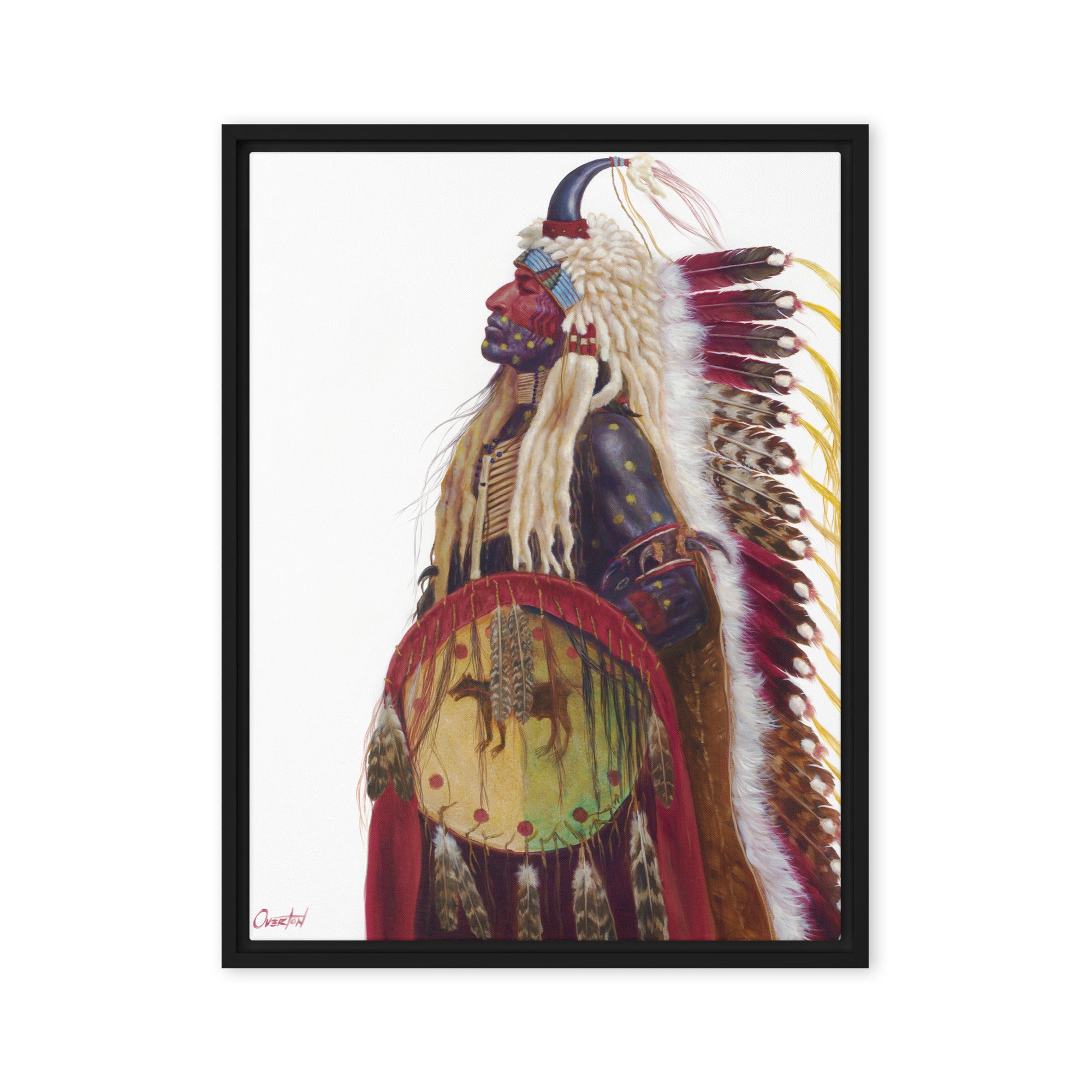 ROMAN NOSE | Framed Canvas Print