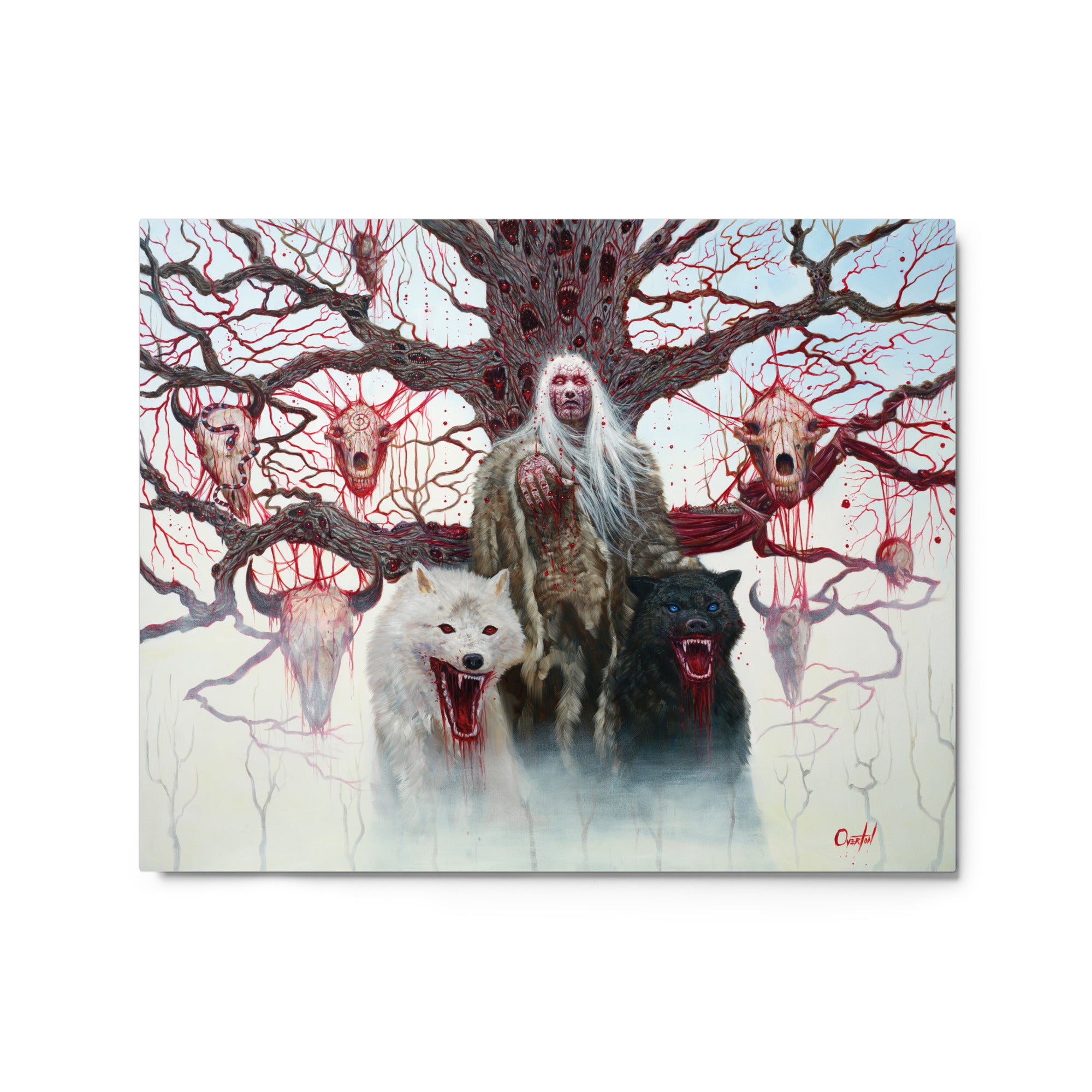 TREE OF BLOOD AND SOULS | Metal Print