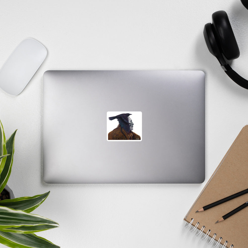 GHOST RAVEN | Bubble-free Stickers